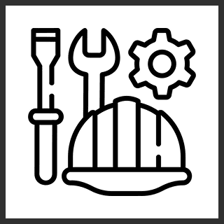 Plain black square shape